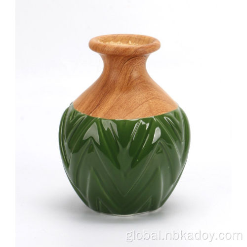 BEAUTIFUL HOME DECORATION VASE UNIQUE SHAPEART DECORATION CERAMIC VASE Supplier